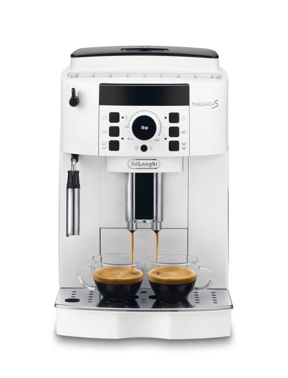 DeLonghi Kahvi Ja Kuumat Juomat|kahviautomaatti Magnifica S ECAM21.117.W valkoinen