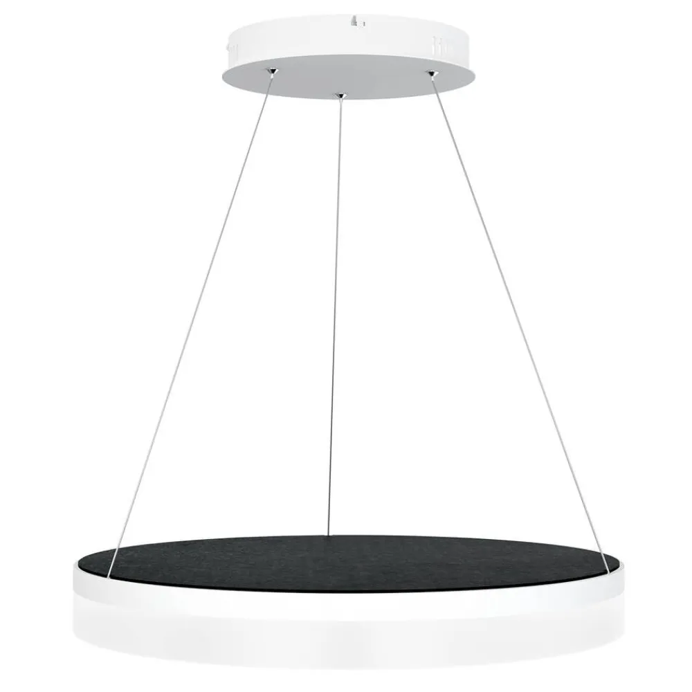 Design by Grönlund Acoustic Circulo 60 kattovalaisin musta 3000K>Design by Gru00f6nlund New