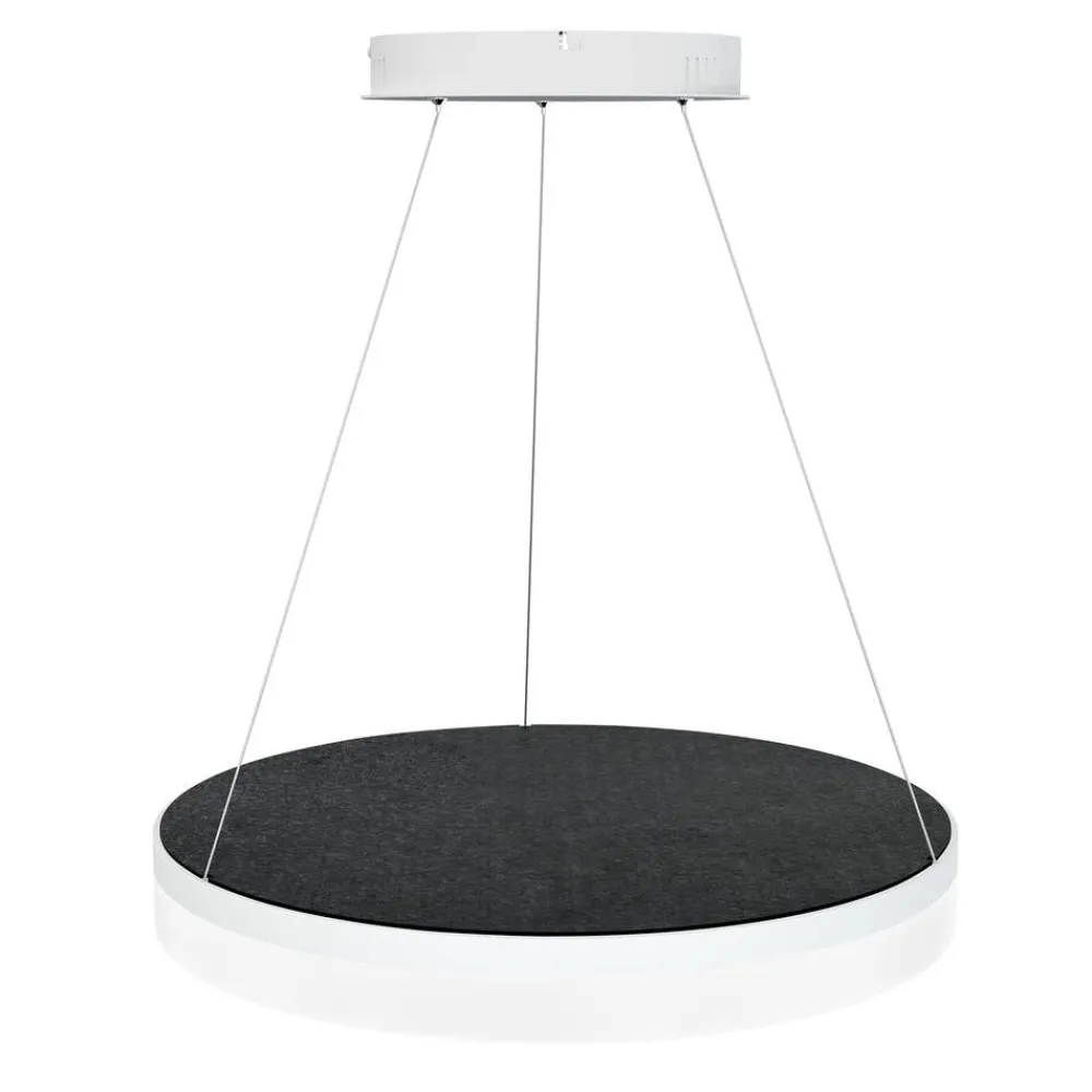 Design by Grönlund Acoustic Circulo 60 kattovalaisin musta 3000K>Design by Gru00f6nlund New