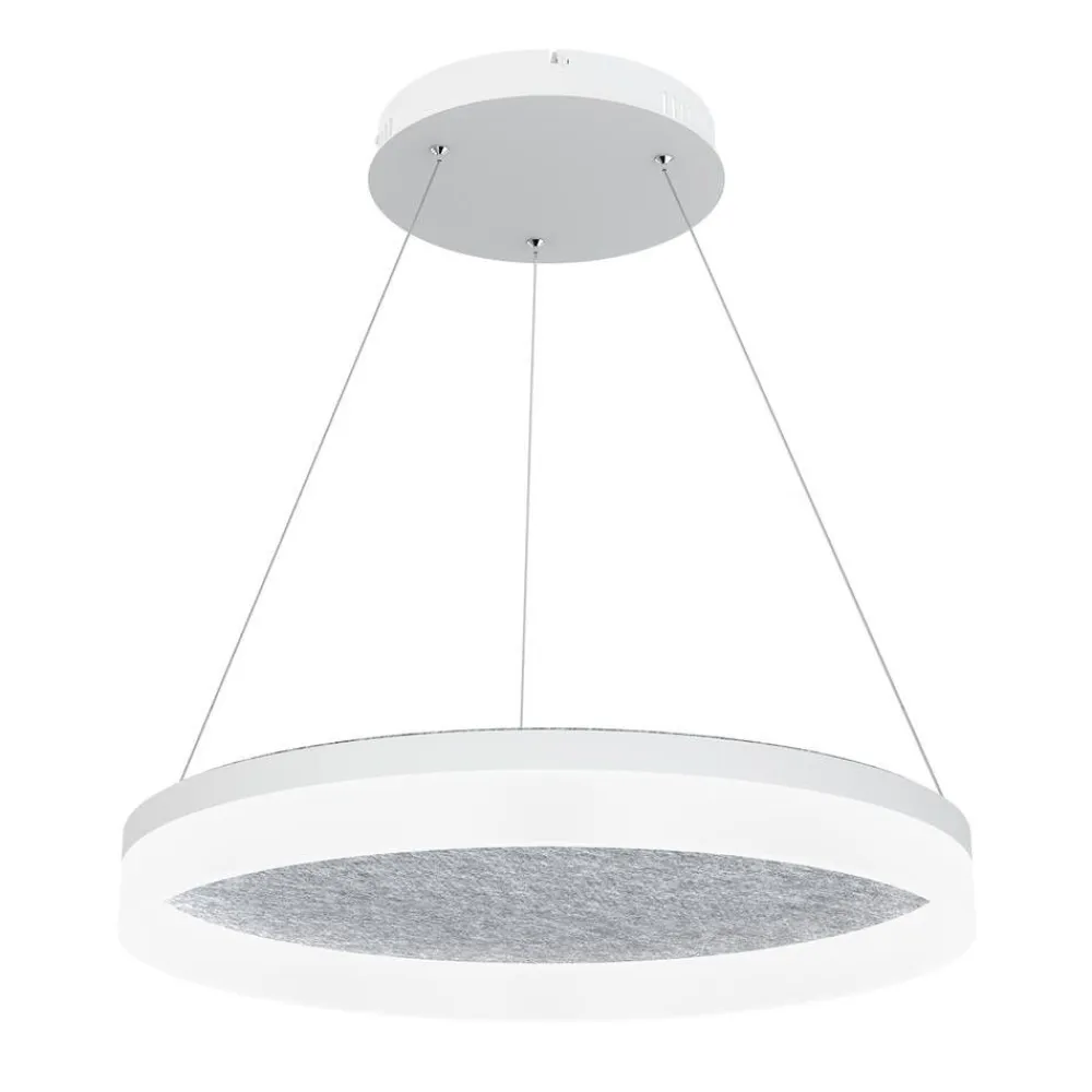 Design by Gru00f6nlund Sisustusvalaisimet|Design by Grönlund Acoustic Circulo 60 kattovalaisin vaaleanharmaa 4000K