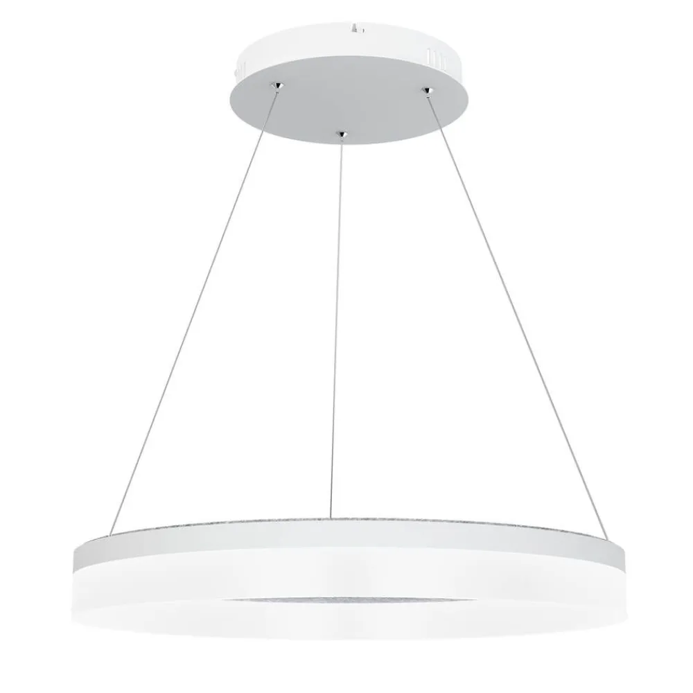 Design by Gru00f6nlund Sisustusvalaisimet|Design by Grönlund Acoustic Circulo 60 kattovalaisin vaaleanharmaa 4000K