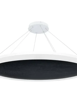 Design by Gru00f6nlund Sisustusvalaisimet|Design by Grönlund Acoustic Circulo 120 kattovalaisin musta 3000K