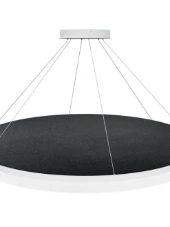 Design by Gru00f6nlund Sisustusvalaisimet|Design by Grönlund Acoustic Circulo 120 kattovalaisin  musta 3000K
