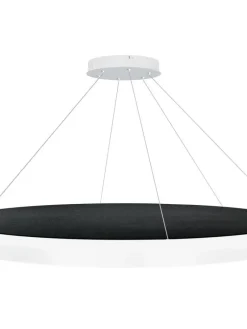 Design by Gru00f6nlund Sisustusvalaisimet|Design by Grönlund Acoustic Circulo 120 kattovalaisin  musta 3000K