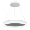 Design by Gru00f6nlund Sisustusvalaisimet|Design by Grönlund Acoustic Circulo 60 kattovalaisin tummanharmaa 3000K