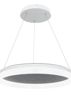 Design by Gru00f6nlund Sisustusvalaisimet|Design by Grönlund Acoustic Circulo 60 kattovalaisin tummanharmaa 3000K