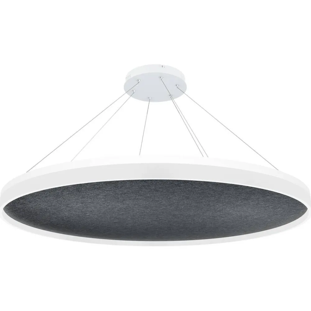 Design by Grönlund Acoustic Circulo 120 kattovalaisin tummanharmaa 4000K>Design by Gru00f6nlund Discount