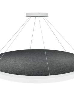 Design by Grönlund Acoustic Circulo 120 kattovalaisin tummanharmaa 4000K><noscript><img width=