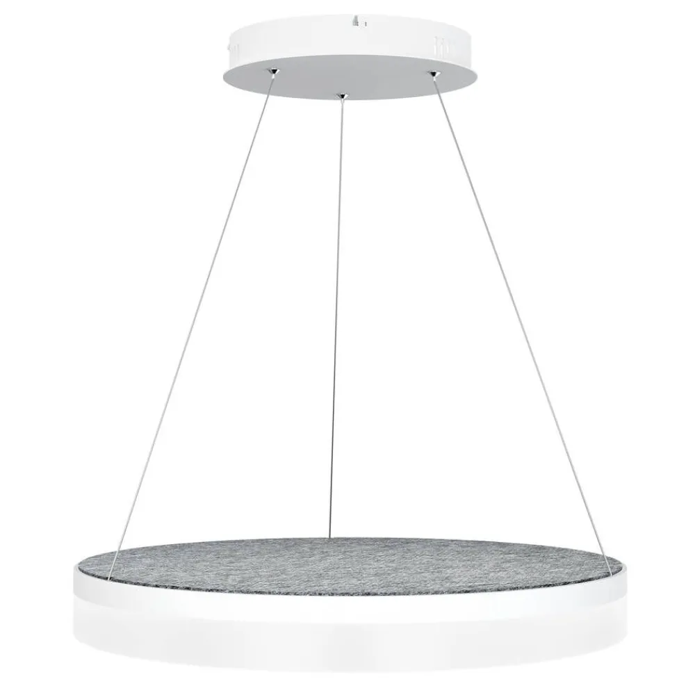 Design by Grönlund Acoustic Circulo 60 kattovalaisin vaaleanharmaa 3000K>Design by Gru00f6nlund Best