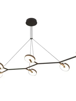 Design by Gru00f6nlund Sisustusvalaisimet|Design by Grönlund Arm 6 kattovalaisin musta