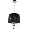 Design by Grönlund Crystal kattovalaisin pieni musta>Design by Gru00f6nlund Online
