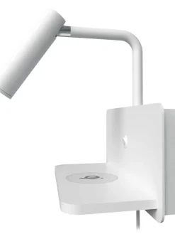 Design by Grönlund Davos USB seinävalaisin valkoinen><noscript><img width=
