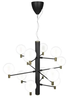 Design by Gru00f6nlund Sisustusvalaisimet|Design by Grönlund Jubileum kattovalaisin musta