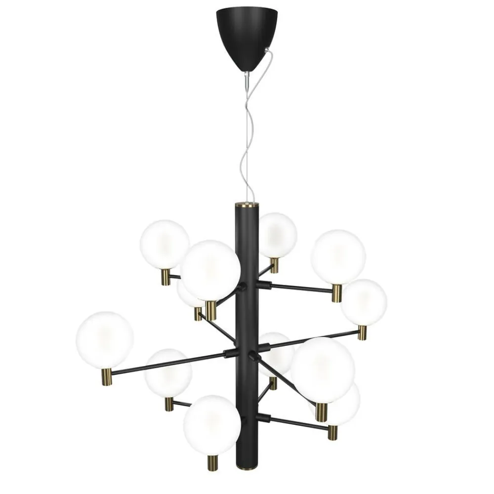 Design by Gru00f6nlund Sisustusvalaisimet|Design by Grönlund Jubileum kattovalaisin musta