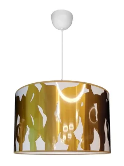 Design by Gru00f6nlund Sisustusvalaisimet|Design by Grönlund Kallary 50 kattovalaisin kulta/valkoinen
