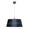 Design by Gru00f6nlund Sisustusvalaisimet|Design by Grönlund kattovalaisin Nizza musta ornamentti