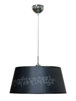 Design by Gru00f6nlund Sisustusvalaisimet|Design by Grönlund kattovalaisin Nizza musta ornamentti