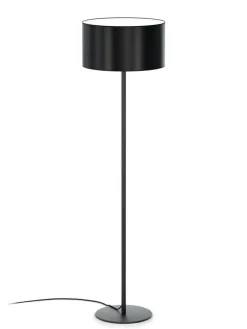 Design by Gru00f6nlund Sisustusvalaisimet|Design by Grönlund lattiavalaisin Austin kangasvarjostimella