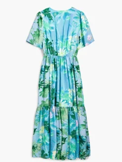 Desigual Lyhyet Juhlamekot|mekko 25SWVW18 4001 Turkoosi
