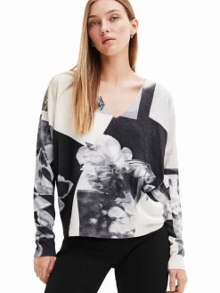 neule 23WWJF39>Desigual Hot