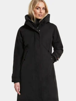 Didriksons Talvitakit|takki Luna parka musta 060