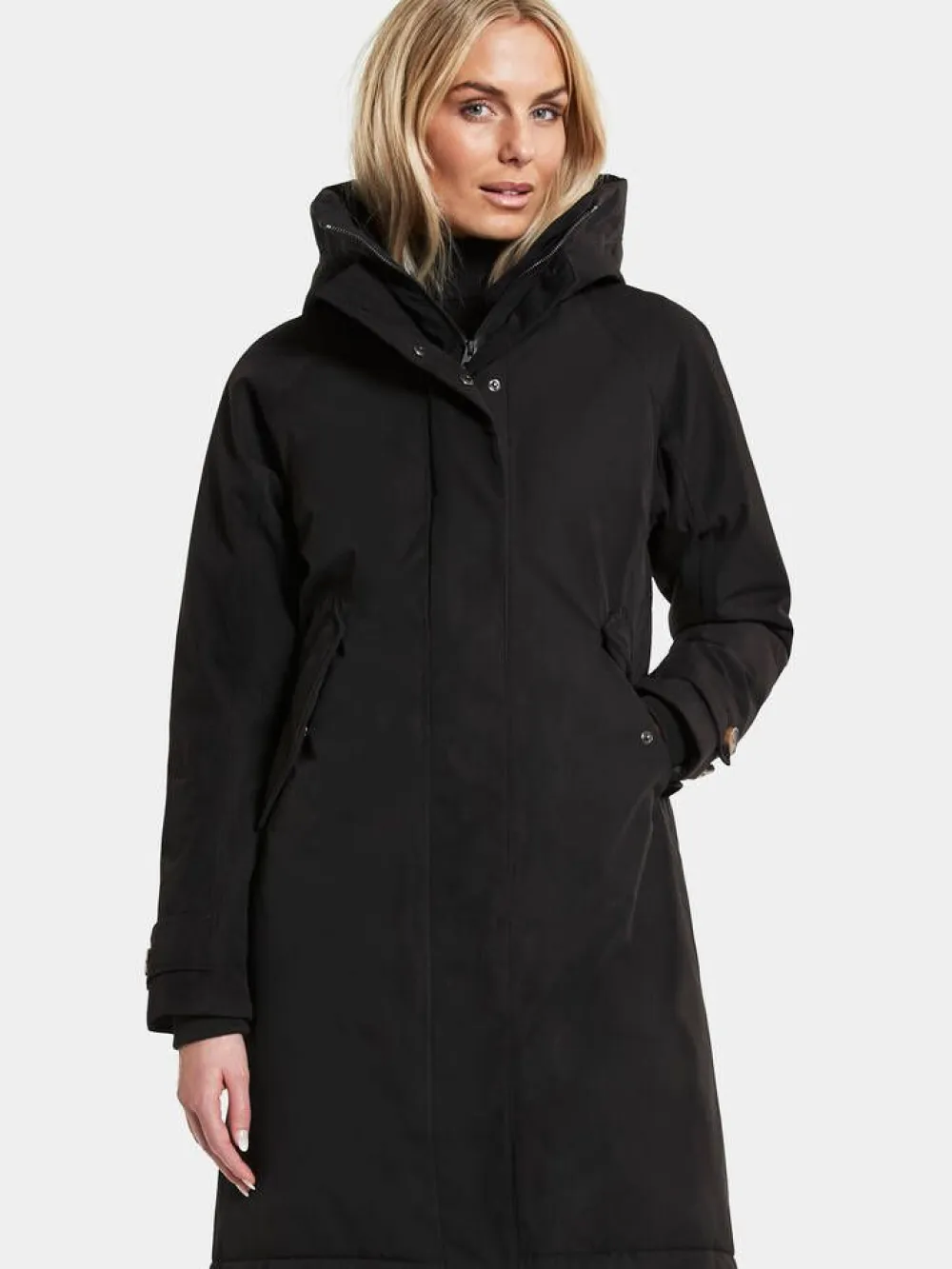 Didriksons Talvitakit|takki Luna parka musta 060