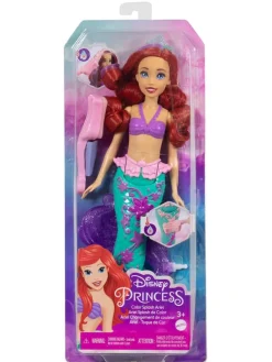 Disney Princess Nuket Ja Kotileikki|Hyper Hair Feature Ariel nukke