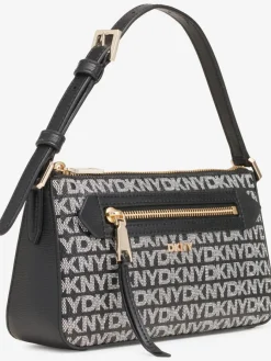 DKNY Laukut Ja Kassit|olkalaukku R42HYE18 XLB XLB Black logo / black