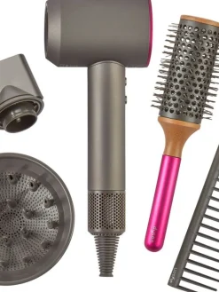Dyson Nuket Ja Kotileikki|hiusmuotoiluleikkisetti Casdon 5 osaa