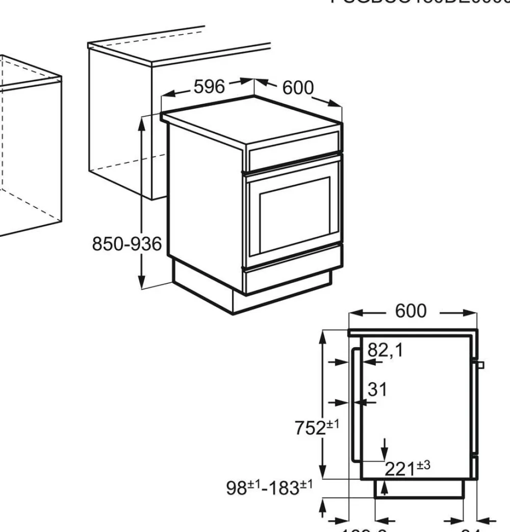 liesi LKI66440NW 60 cm>Electrolux