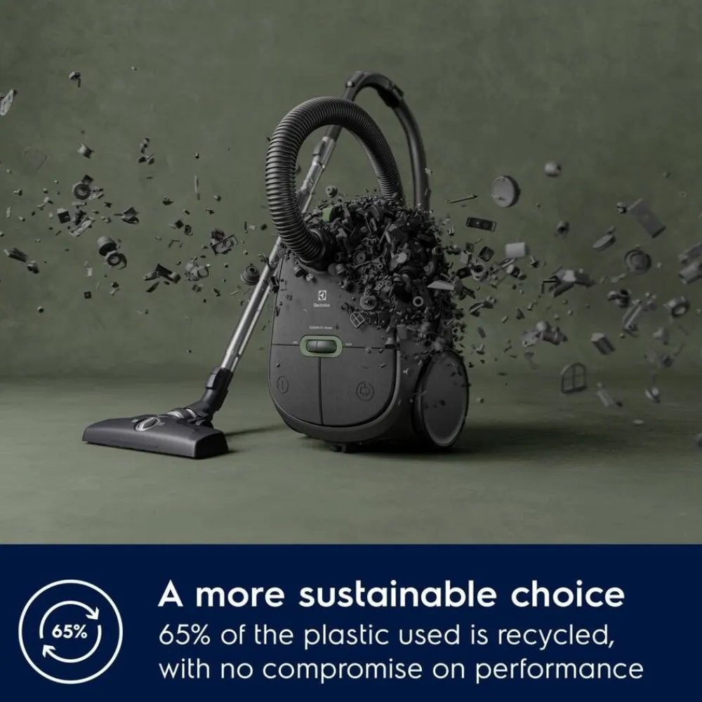 Electrolux Silitys Ja Siivous|pölynimuri Clean 600 Green Bagged EB61C2GRN harmaa
