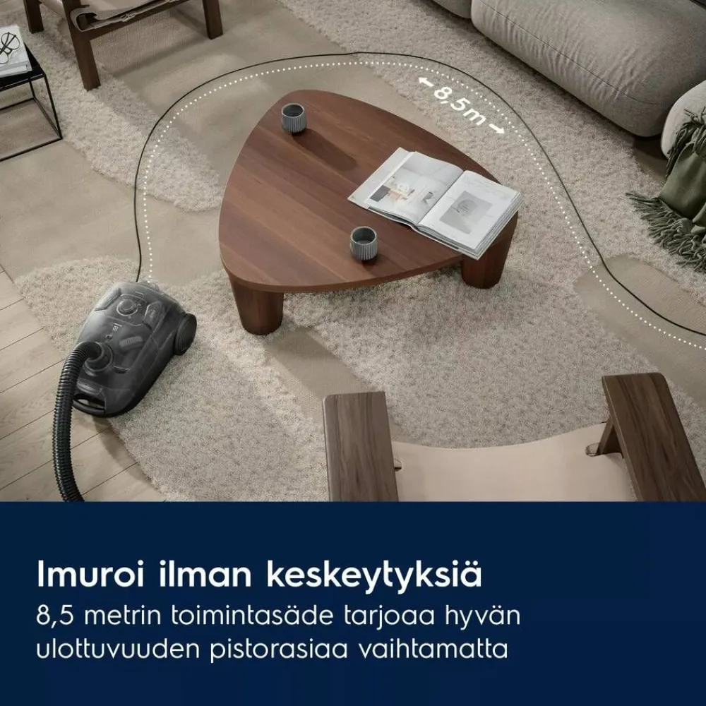 Electrolux Silitys Ja Siivous|pölynimuri EB51C1OG vaalea sinivihreä