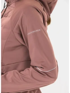 Endurance Treenivaatteet|takki Eluna W Primaloft 4321 Rose taupe