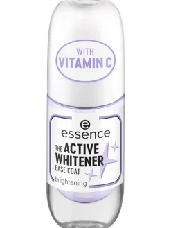 Essence Kynsilakat Ja -Tarvikkeet|aluslakka The Active Whitener base coat