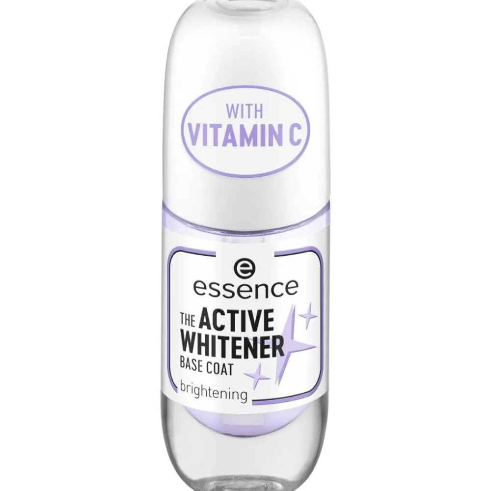 Essence Kynsilakat Ja -Tarvikkeet|aluslakka The Active Whitener base coat