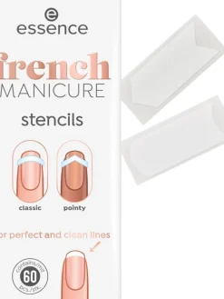 French Manicure Stencils 01>Essence Clearance