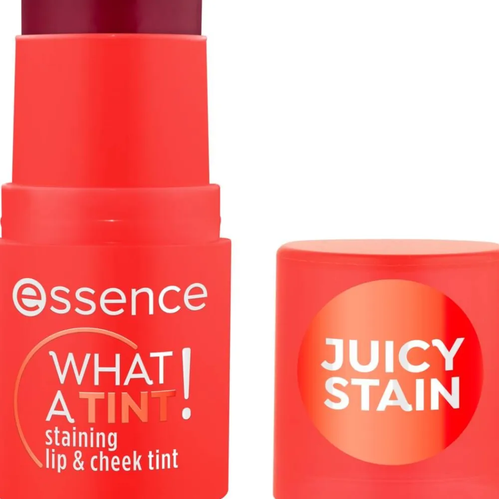 Essence Meikit|huuli- ja poskisävy What A Tint! staining lip & chee