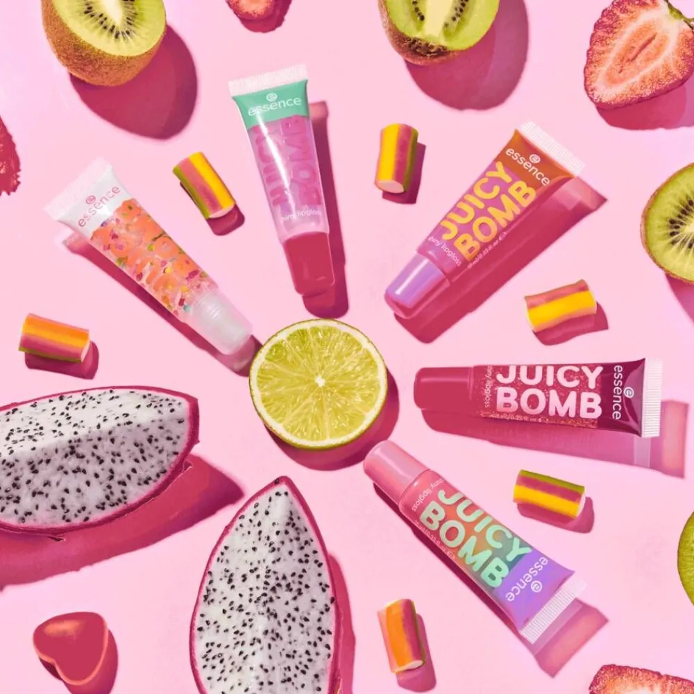 huulikiilto JUICY BOMB PARTY shiny lipgloss 03>Essence Hot