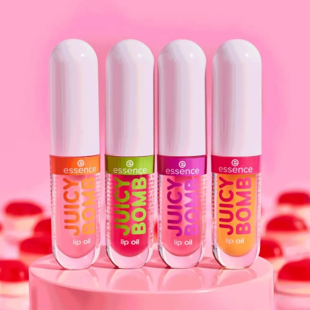huuliöljy JUICY BOMB PARTY lip oil 01>Essence New
