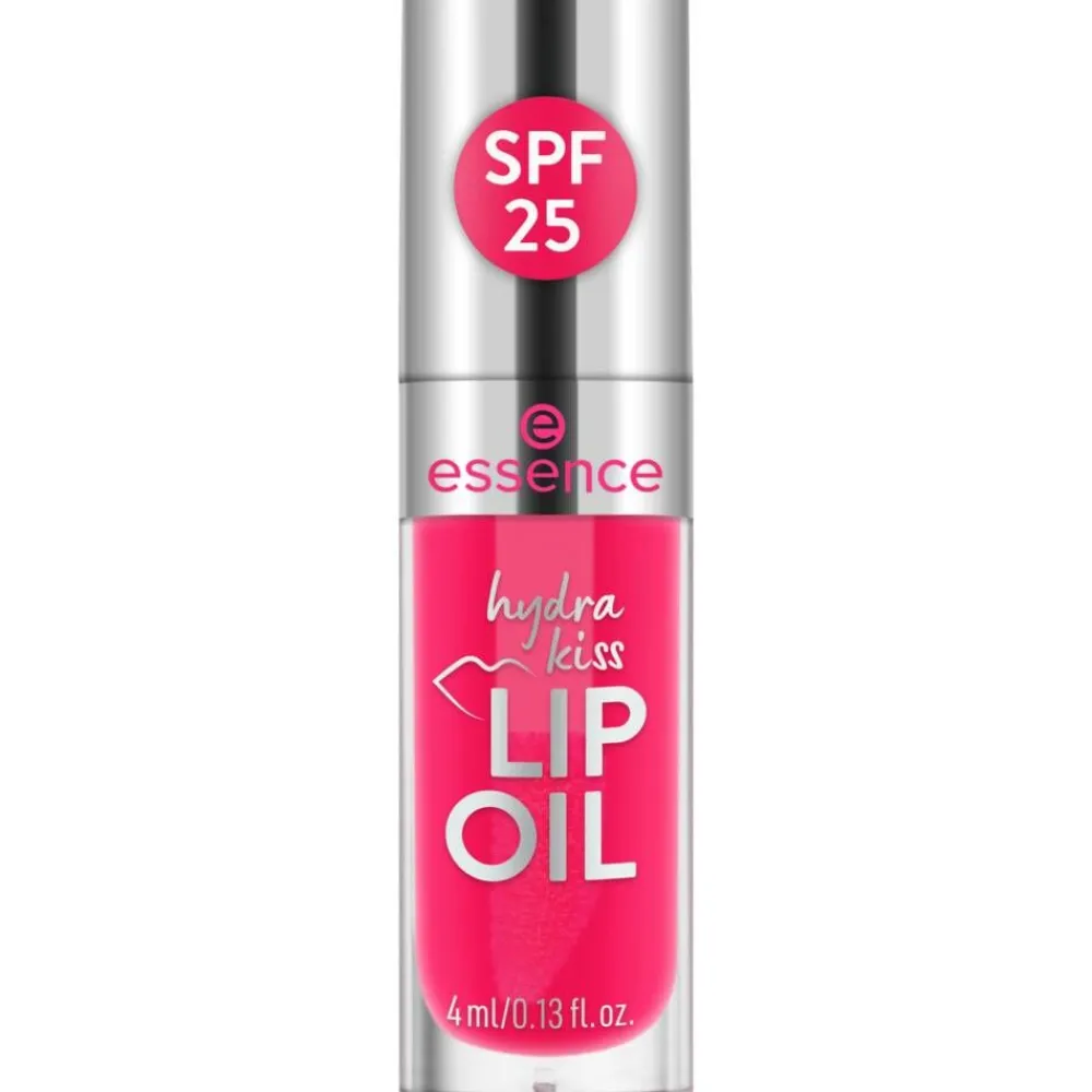 Essence Meikit|huuliöljy PINK SQUEEZE, PLEASE! hydra kiss lip oil 1