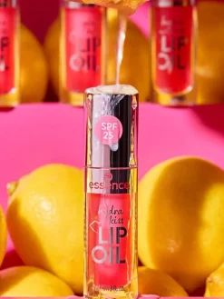 Essence Meikit|huuliöljy PINK SQUEEZE, PLEASE! hydra kiss lip oil 1