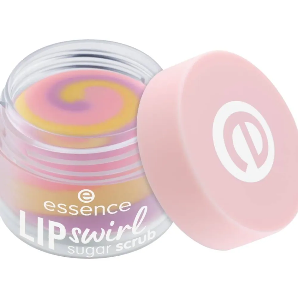 Essence Ihonhoito|huulinaamio Lip Swirl Sugar scrub 01