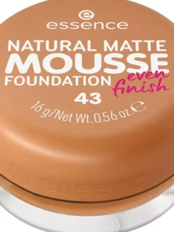 meikkivoide Natural Matte Mousse Foundation 43>Essence Discount