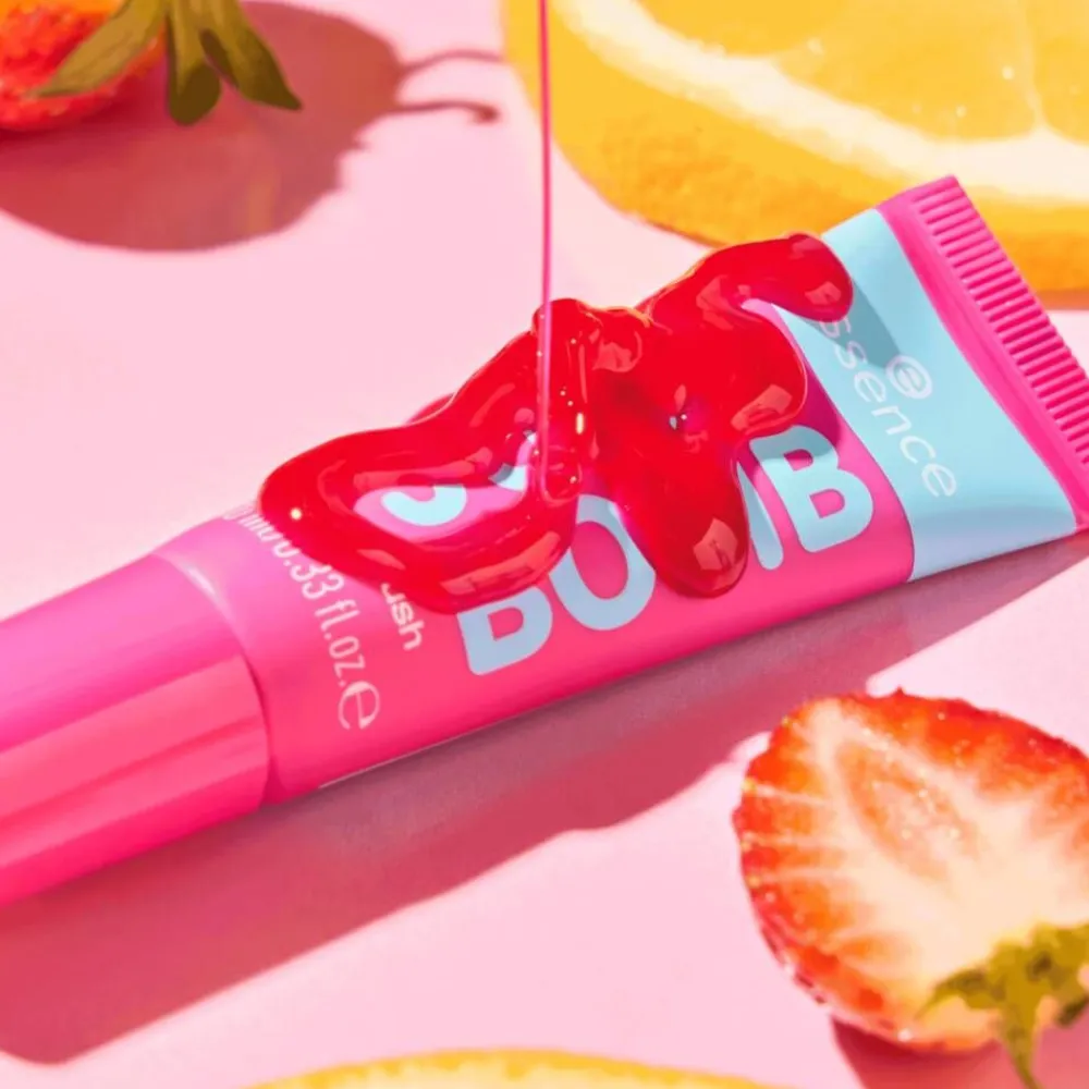 Essence Meikit|poskipuna JUICY BOMB PARTY jelly blush 01