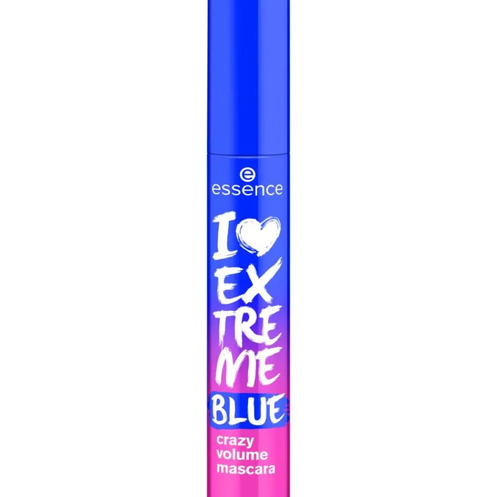 Essence Meikit|ripsiväri I Love Extreme Blue crazy volume mascara