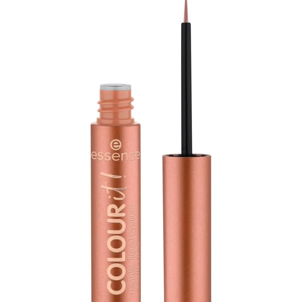 silmänrajausväri Colour it! metallic liquid liner 01>Essence Hot