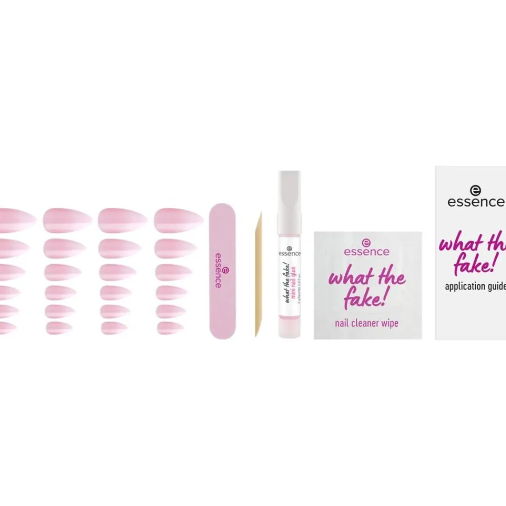 tekokynnet What The Fake! Press-On nails manicure set>Essence Outlet