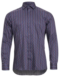 Eterna Kauluspaidat|paita F170 4009 Slim fit 82 Tummansininen