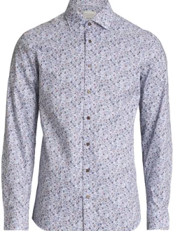 Eterna Kauluspaidat|paita F170 4221 Slim fit 15 Blue