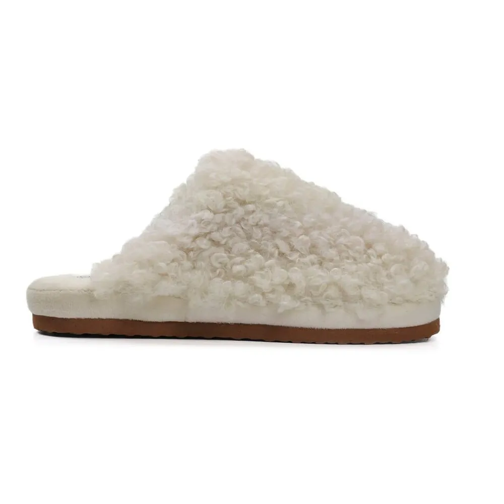 Exani Sandaalit|Aamutossut|tossut Fluffy W 002 Valkoinen